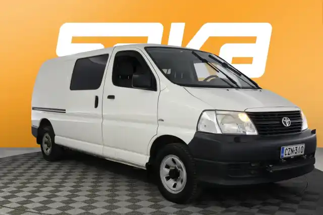 Valkoinen Pakettiauto, Toyota Hiace – CZN-310