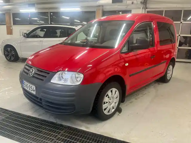 Punainen Henkilöauto, Volkswagen Caddy – EHG-254