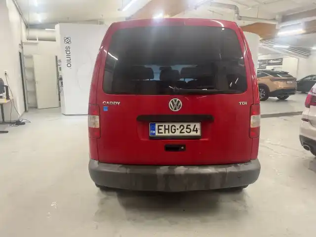 Punainen Henkilöauto, Volkswagen Caddy – EHG-254