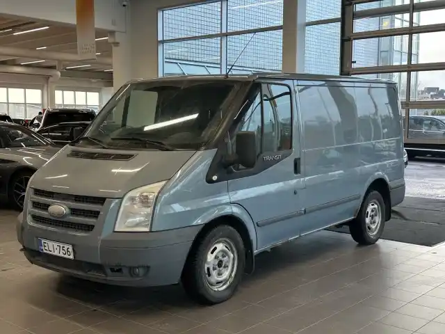 Harmaa Pakettiauto, Ford Transit – ELI-756