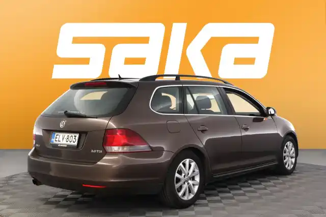 Beige Farmari, Volkswagen Golf – ELV-803