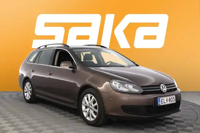Beige Farmari, Volkswagen Golf – ELV-803