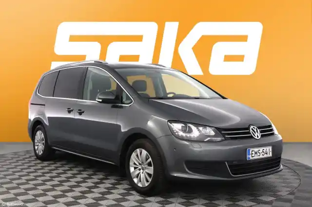 Harmaa Tila-auto, Volkswagen Sharan – EMS-541