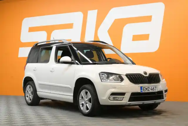 Valkoinen Maastoauto, Skoda Yeti – EMZ-467