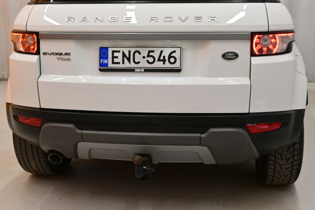 Valkoinen Maastoauto, Land Rover Range Rover Evoque – ENC-546