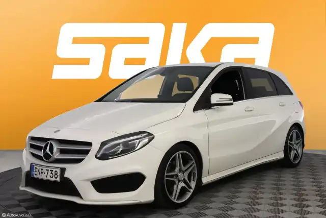 Valkoinen Tila-auto, Mercedes-Benz B – ENP-738