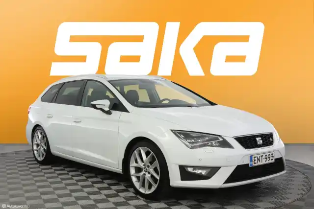 Valkoinen Farmari, Seat Leon ST – ENT-993