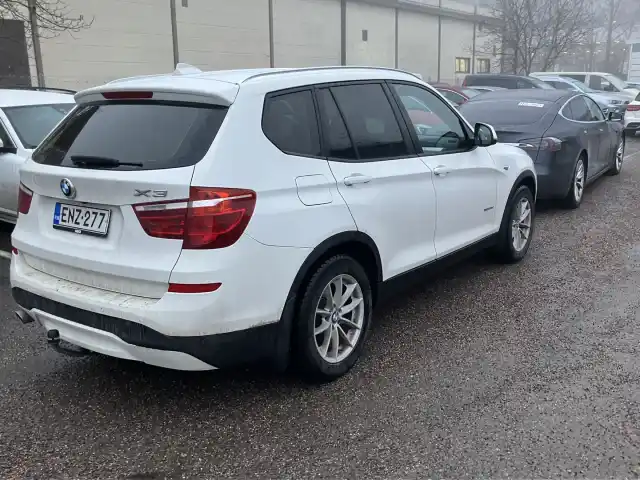 Valkoinen Maastoauto, BMW X3 – ENZ-277