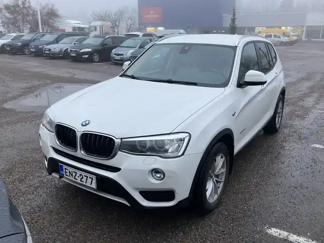 Valkoinen Maastoauto, BMW X3 – ENZ-277