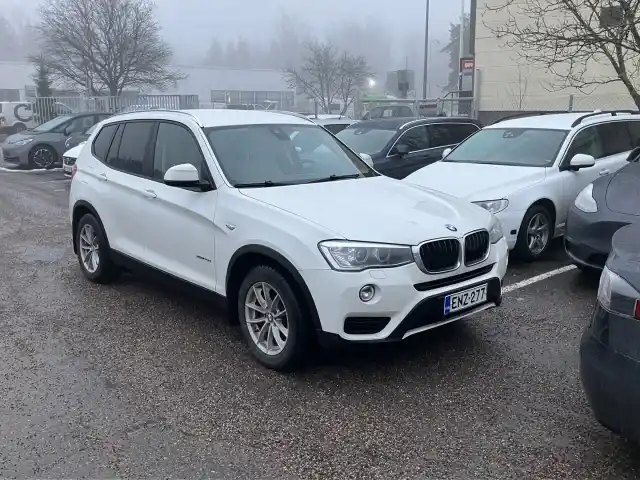 Valkoinen Maastoauto, BMW X3 – ENZ-277