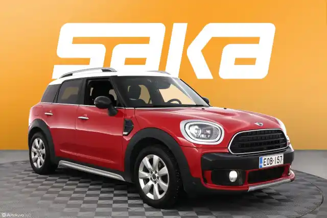 Punainen Maastoauto, MINI Countryman – EOB-157