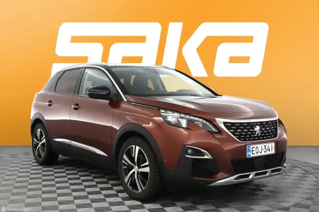 Ruskea (beige) Maastoauto, Peugeot 3008 – EOJ-341