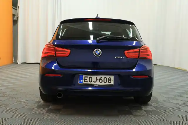 Sininen Viistoperä, BMW 116 – EOJ-608