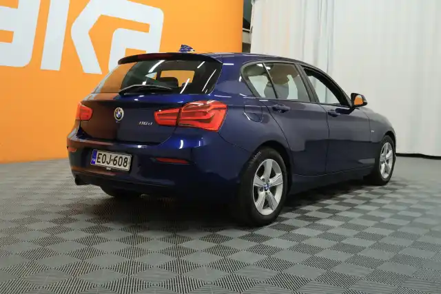 Sininen Viistoperä, BMW 116 – EOJ-608