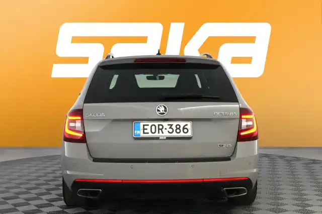 Harmaa Farmari, Skoda Octavia – EOR-386