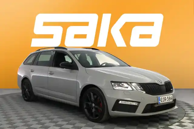 Harmaa Farmari, Skoda Octavia – EOR-386