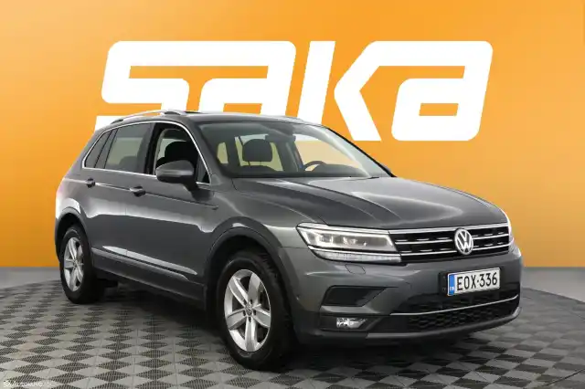 Harmaa Maastoauto, Volkswagen Tiguan – EOX-336