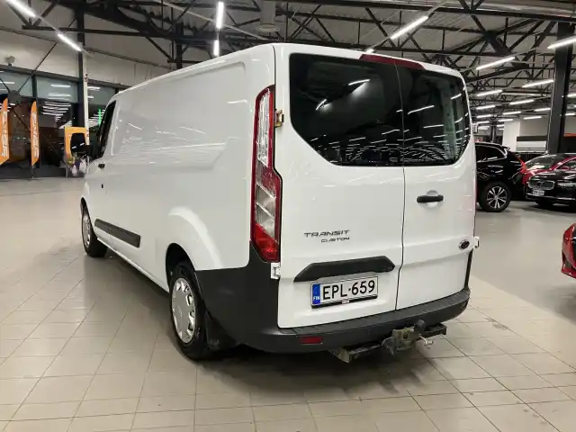 Valkoinen Pakettiauto, Ford Transit Custom – EPL-659