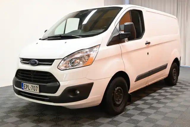 Valkoinen Pakettiauto, Ford Transit Custom – EPL-707