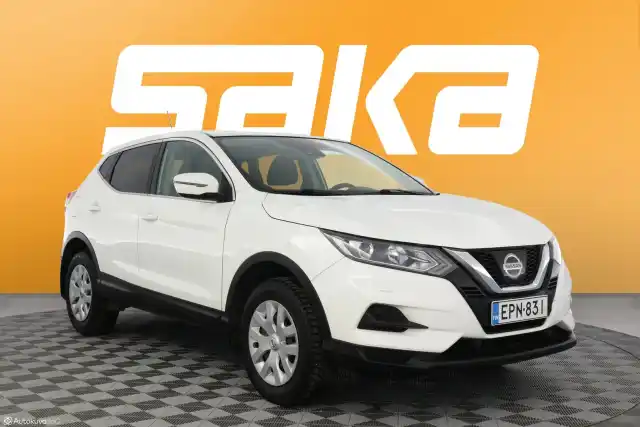 Valkoinen Maastoauto, Nissan Qashqai – EPN-831