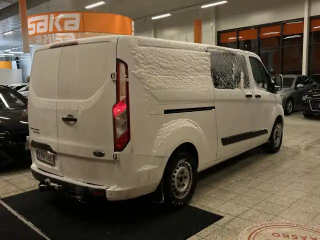 Valkoinen Pakettiauto, Ford Transit Custom – ERH-480