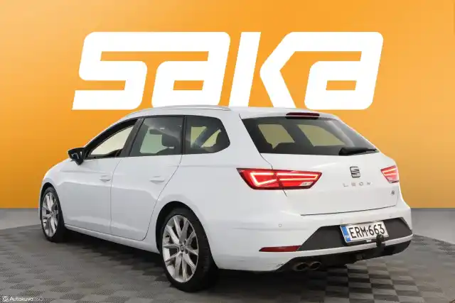 Valkoinen Farmari, Seat Leon ST – ERM-663