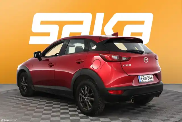 Punainen Maastoauto, Mazda CX-3 – ERN-848