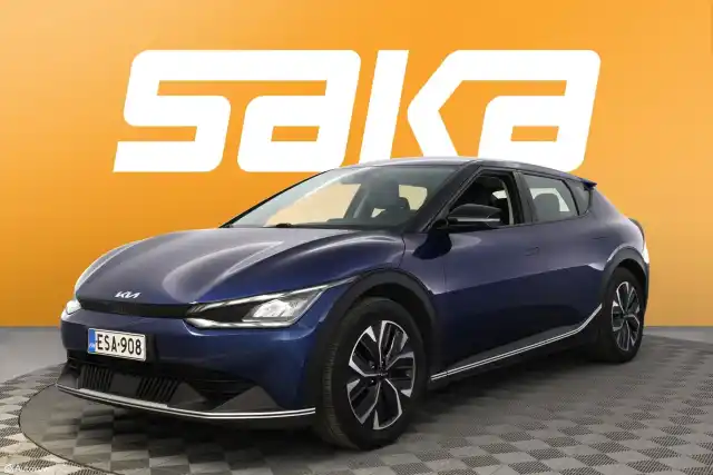 Sininen Maastoauto, Kia EV6 – ESA-908