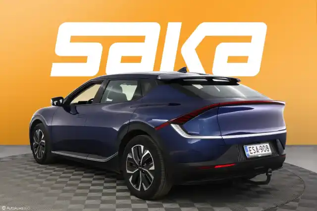 Sininen Maastoauto, Kia EV6 – ESA-908
