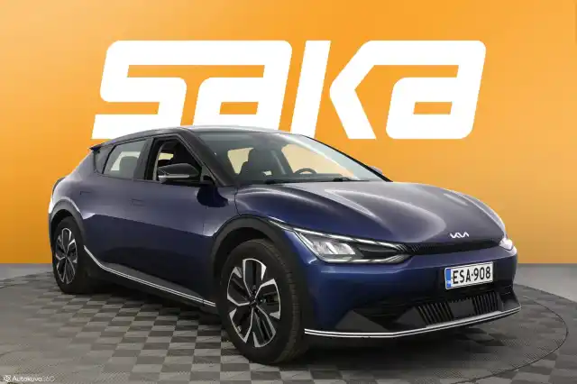 Sininen Maastoauto, Kia EV6 – ESA-908