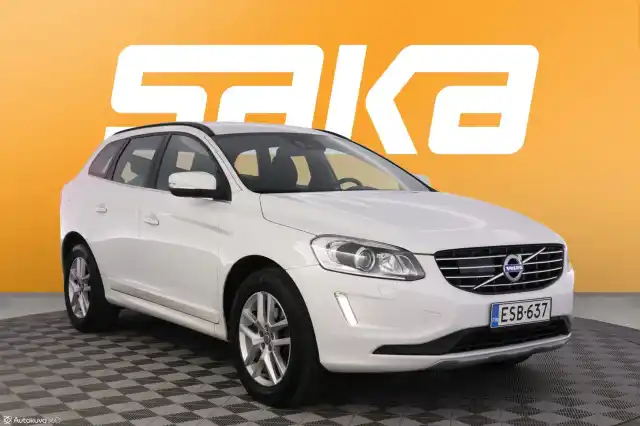 Valkoinen Maastoauto, Volvo XC60 – ESB-637