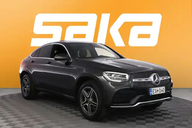 Harmaa Coupe, Mercedes-Benz GLC – ESH-240