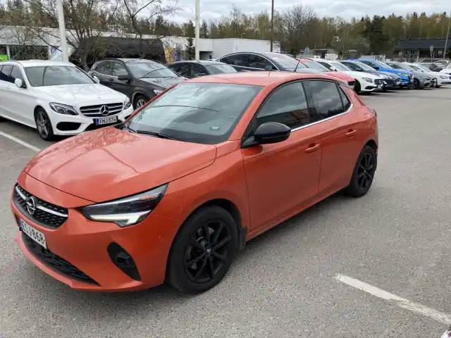 Oranssi Viistoperä, Opel Corsa-e – ESJ-868