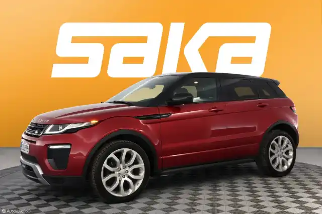 Punainen Maastoauto, LAND ROVER Range Rover Evoque – ESU-275