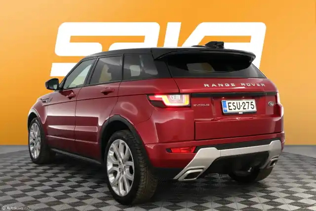 Punainen Maastoauto, LAND ROVER Range Rover Evoque – ESU-275