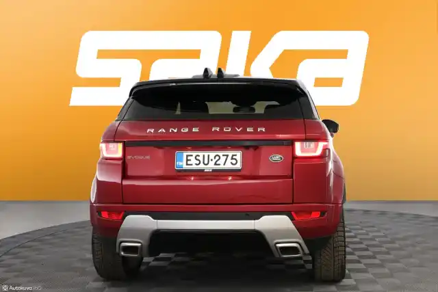 Punainen Maastoauto, LAND ROVER Range Rover Evoque – ESU-275