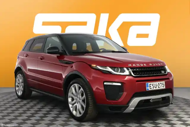 Punainen Maastoauto, LAND ROVER Range Rover Evoque – ESU-275