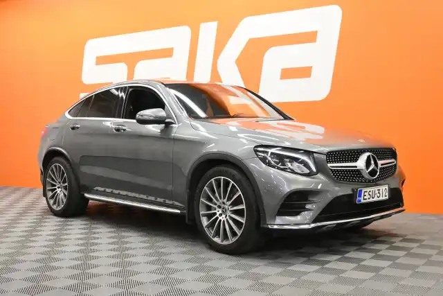 Harmaa Coupe, Mercedes-Benz GLC – ESU-312