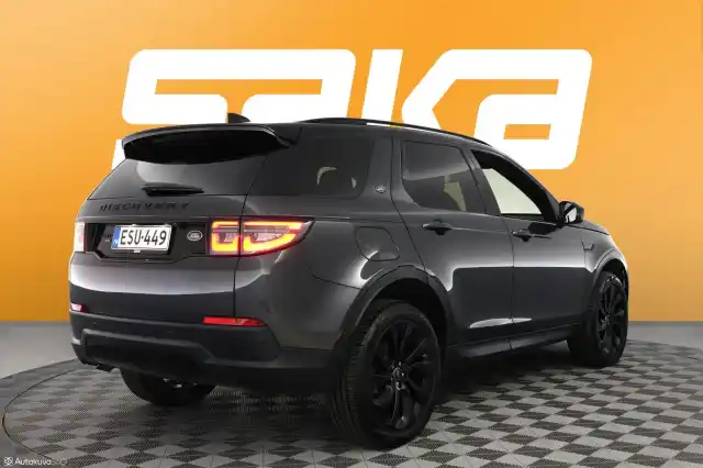 Harmaa Maastoauto, Land Rover Discovery Sport – ESU-449