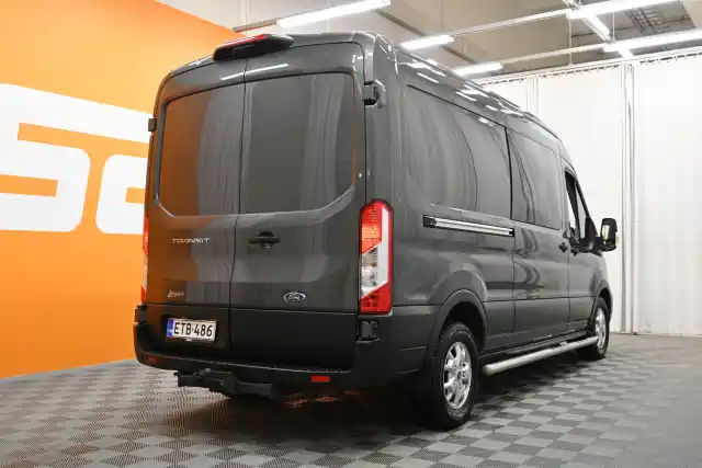 Harmaa Henkilöauto, Ford Transit – ETB-486