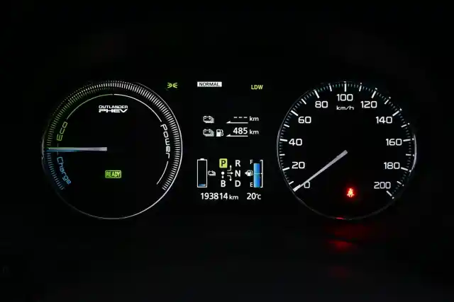 Harmaa Maastoauto, Mitsubishi Outlander PHEV – ETC-758