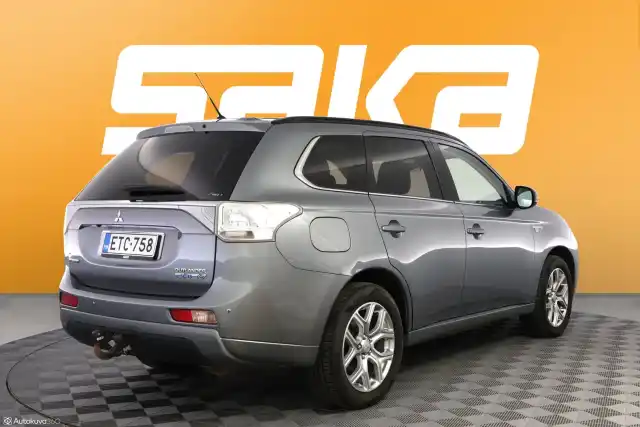 Harmaa Maastoauto, Mitsubishi Outlander PHEV – ETC-758