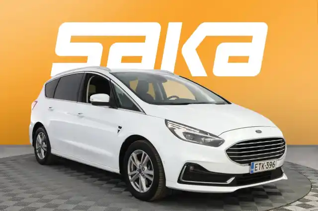 Valkoinen Tila-auto, Ford S-Max – ETK-396