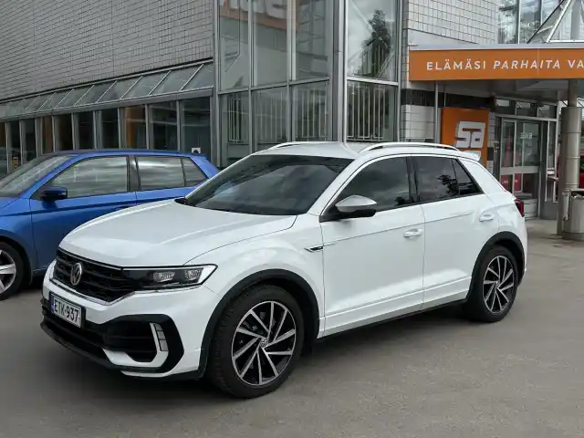 Valkoinen Maastoauto, Volkswagen T-Roc – ETK-937