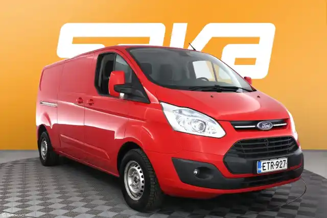 Punainen Pakettiauto, Ford Transit Custom – ETR-927