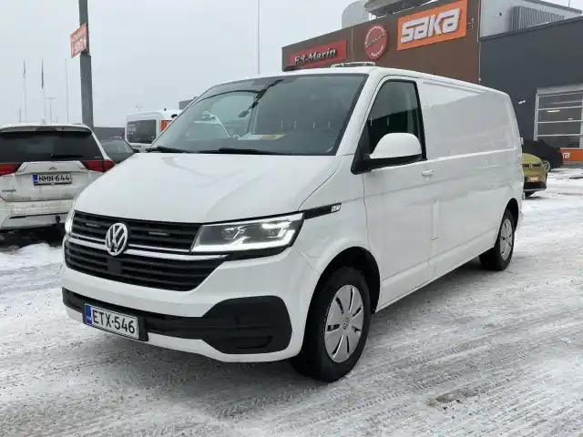 Valkoinen Pakettiauto, Volkswagen Transporter – ETX-546