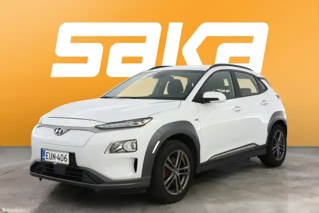 Valkoinen Maastoauto, Hyundai KONA ELECTRIC – EUN-406