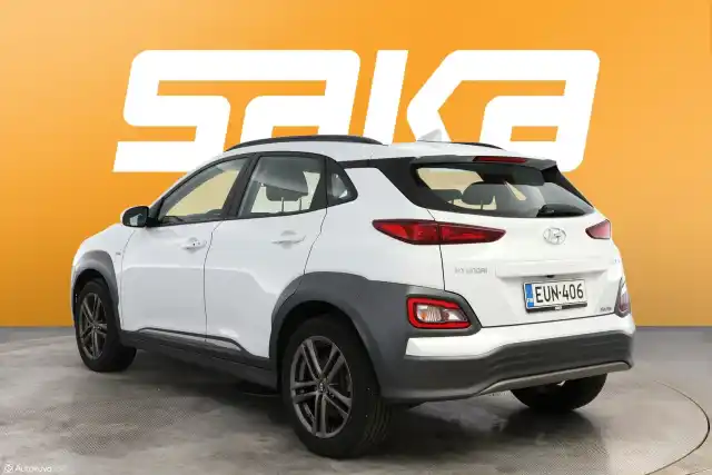 Valkoinen Maastoauto, Hyundai KONA ELECTRIC – EUN-406