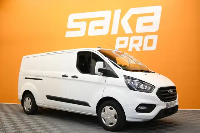 Valkoinen Pakettiauto, Ford Transit Custom – EUP-147