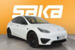 Valkoinen Tila-auto, Tesla Model Y – EUT-731, kuva 1